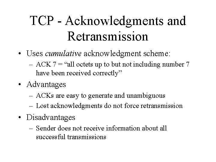 The Transmission Control Protocol TCP Application Services Telnet