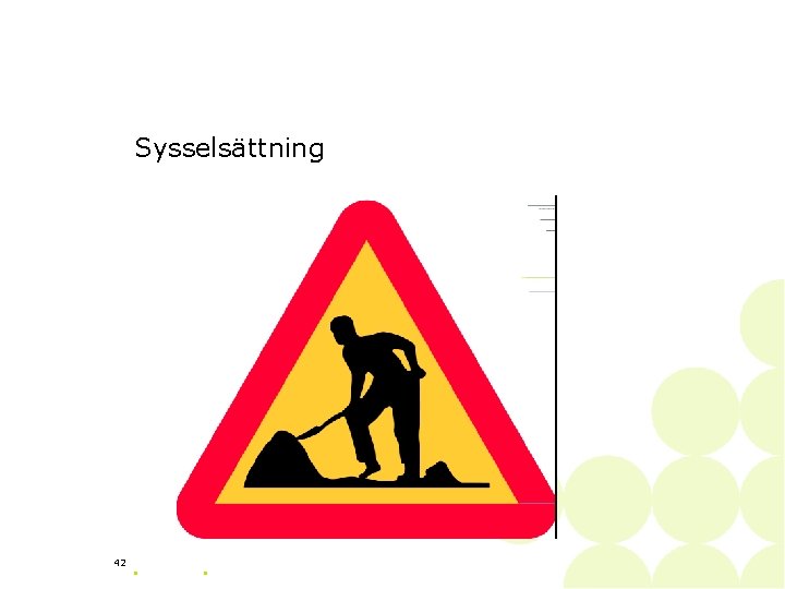 Sysselsättning 42 • 