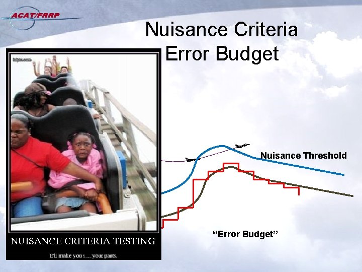 Nuisance Criteria Error Budget Nuisance Threshold Mission Command Guidance Nuisance Criteria NUISANCE CRITERIA TESTING