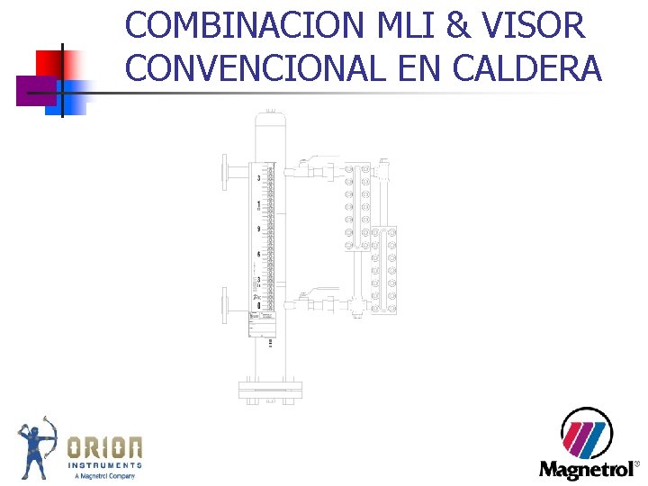 COMBINACION MLI & VISOR CONVENCIONAL EN CALDERA COMBINACION MLI & VISOR CONVENCIONAL EN CALDERA