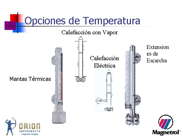 Opciones de Temperatura Calefacción con Vapor Calefacción Eléctrica Mantas Térmicas Extension es de Escarcha Opciones de Temperatura Calefacción con Vapor Calefacción Eléctrica Mantas Térmicas Extension es de Escarcha