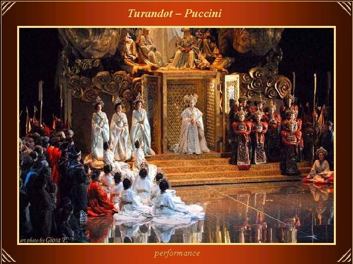 Turandot – Puccini performance 