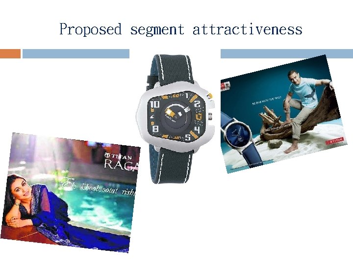 Proposed segment attractiveness 