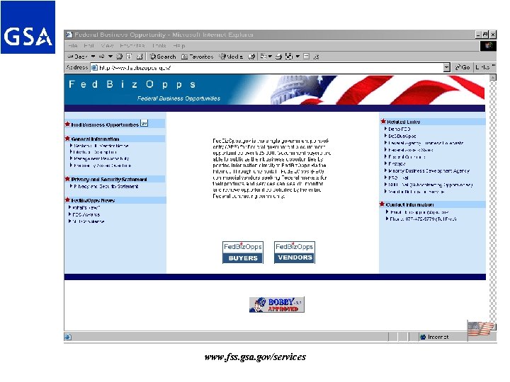 www. fss. gsa. gov/services www. fss. gsa. gov/services