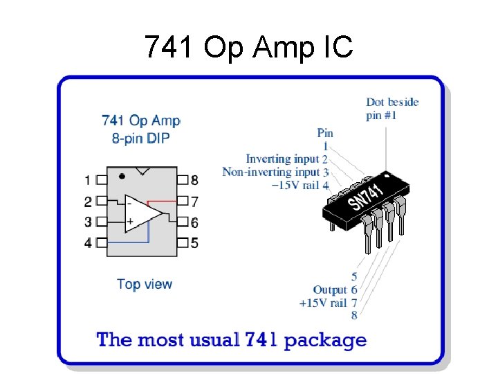 741 Op Amp IC 