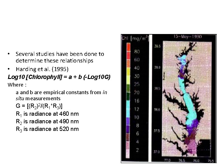  • Several studies have been done to determine these relationships • Harding et