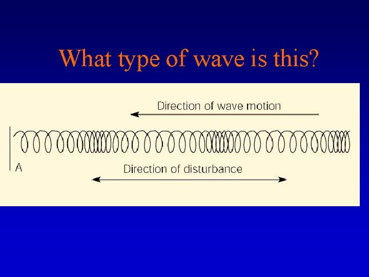 What type of wave is this? 