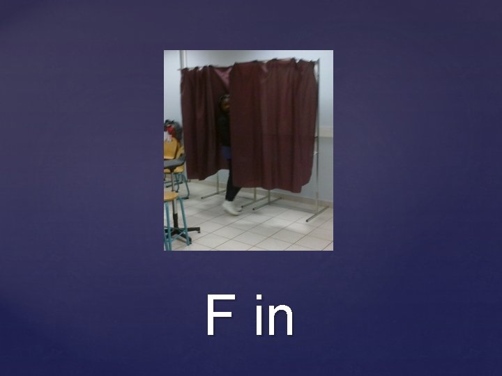 F in 
