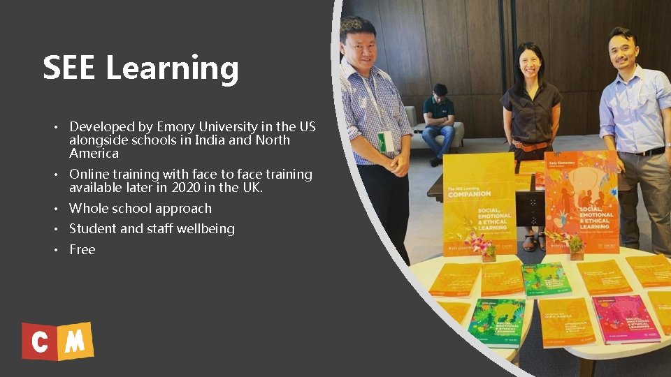 SEE Learning • Developed by Emory University in the US alongside schools in India SEE Learning • Developed by Emory University in the US alongside schools in India