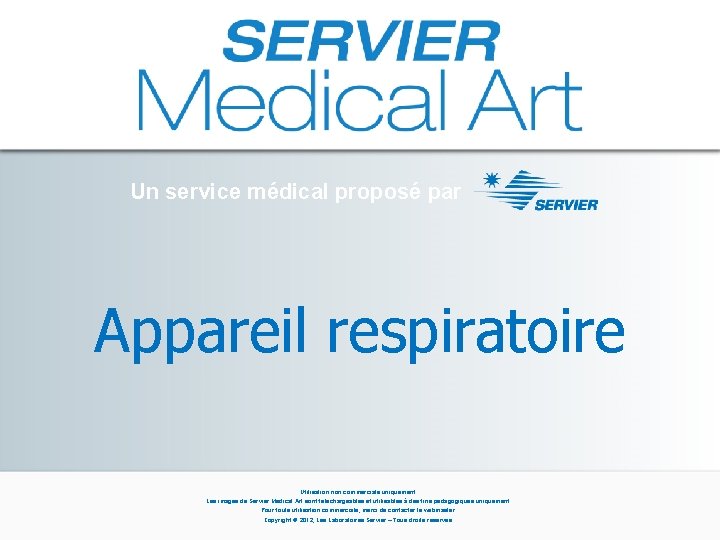 Un service médical proposé par Appareil respiratoire Utilisation non commerciale uniquement. Les images de