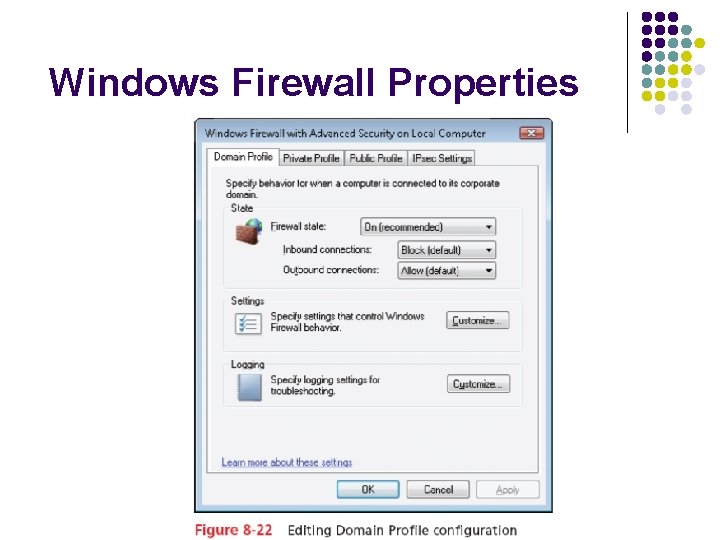 Windows Firewall Properties 