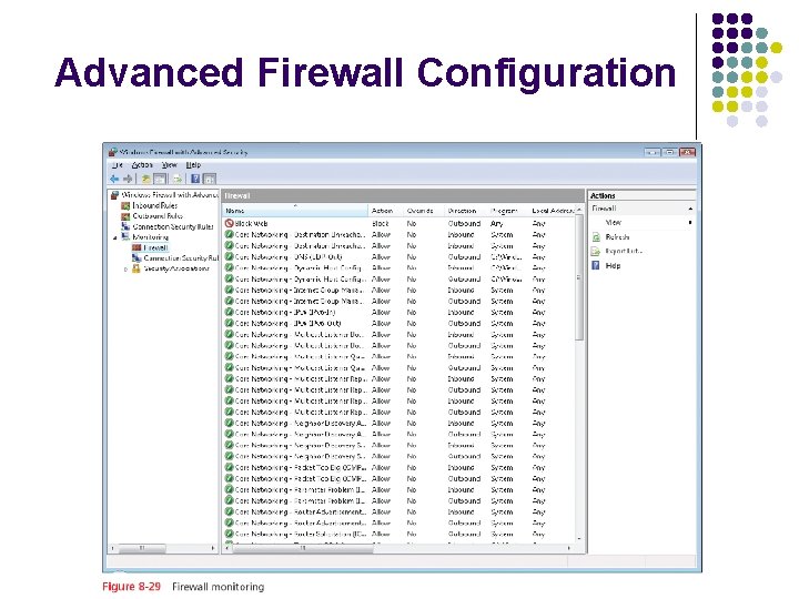 Advanced Firewall Configuration 