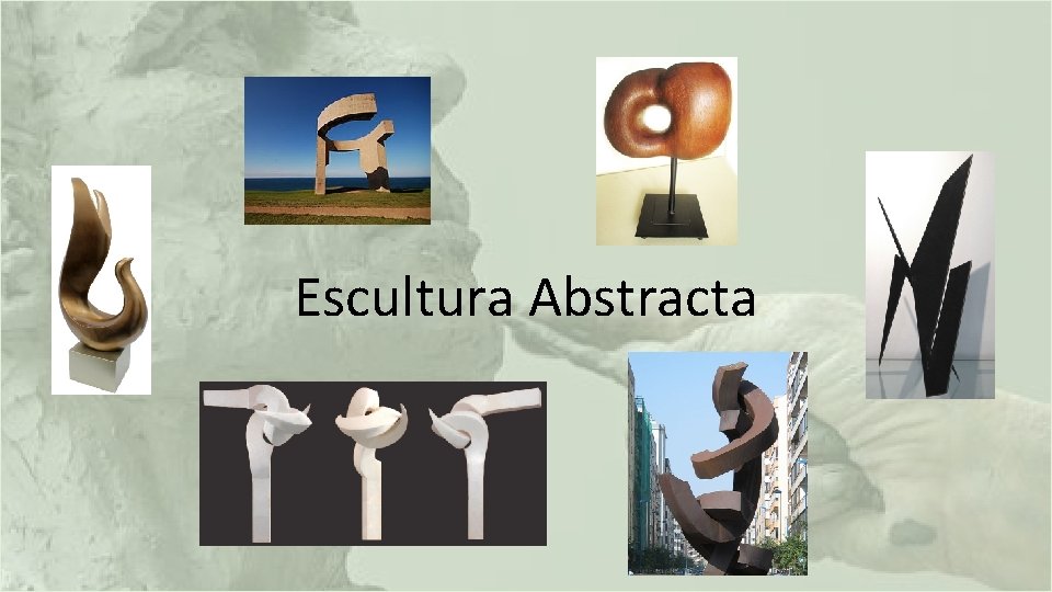 Escultura Abstracta 