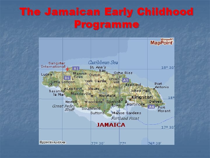 The Jamaican Early Childhood Programme 