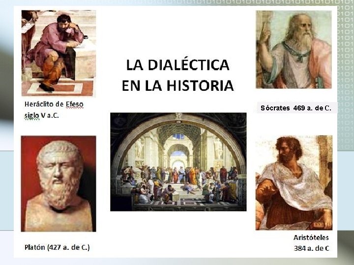 Sócrates 469 a. de C. 