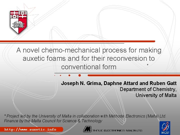 A novel chemo-mechanical process for making auxetic foams and for their reconversion to *