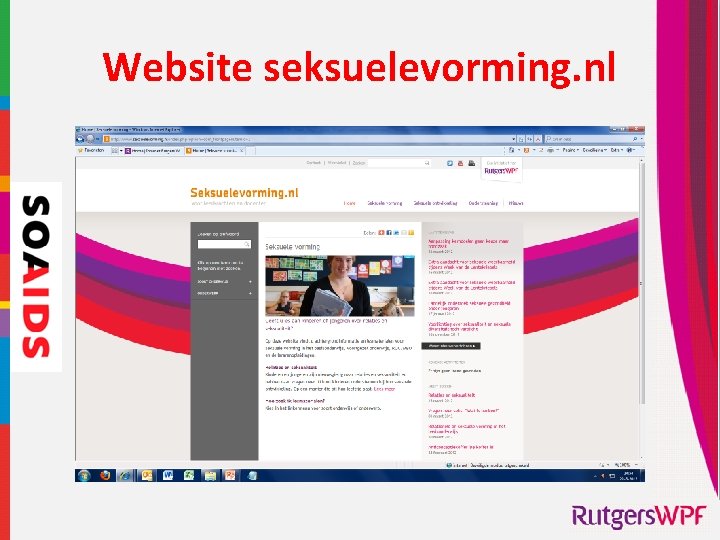 Website seksuelevorming. nl 