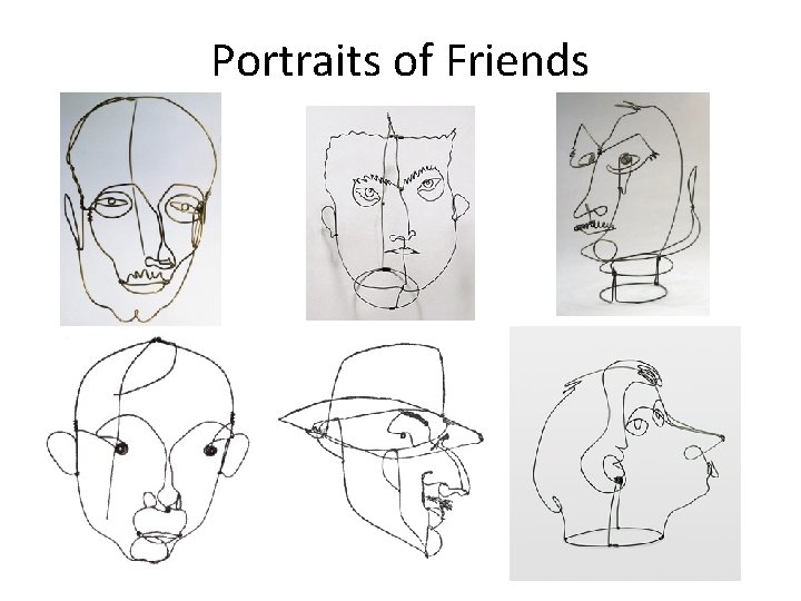 Portraits of Friends 