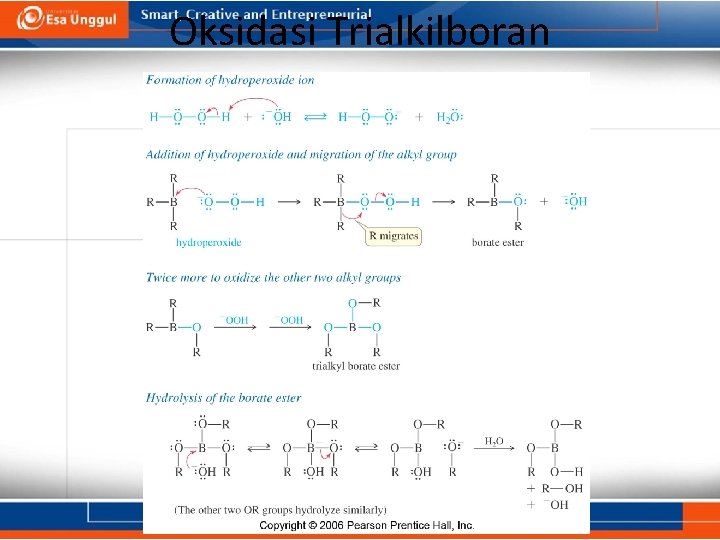 Oksidasi Trialkilboran 76 