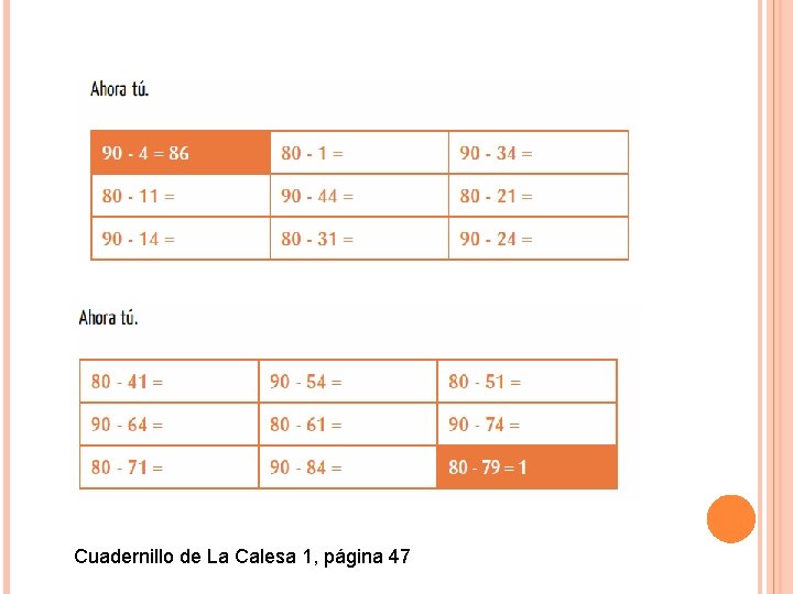 Cuadernillo de La Calesa 1, página 47 Cuadernillo de La Calesa 1, página 47