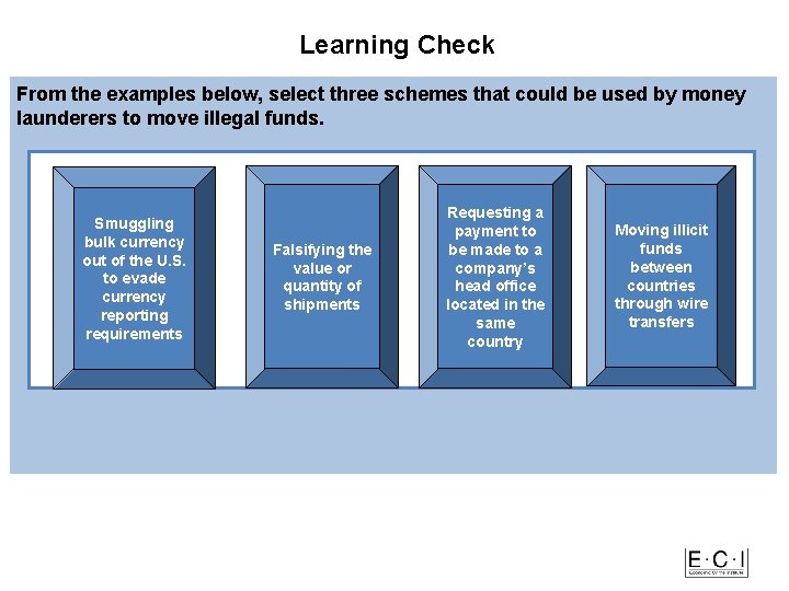 Economic Crime Institute Conference Find The Fraudstermoney Launderer