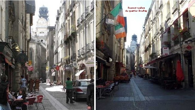 Rues et ruelles du quartier Bouffay 