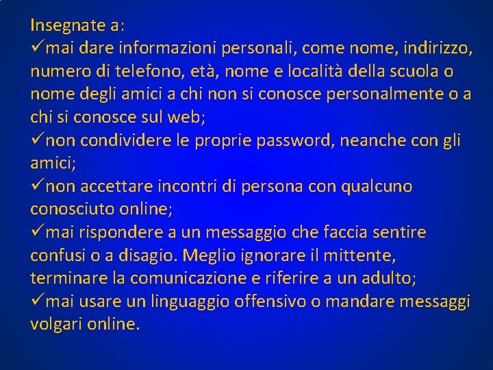 Insegnate a: ümai dare informazioni personali, come nome, indirizzo, numero di telefono, età, nome Insegnate a: ümai dare informazioni personali, come nome, indirizzo, numero di telefono, età, nome
