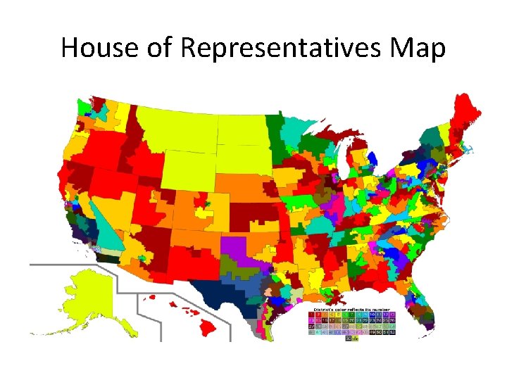 House of Representatives Map House of Representatives Map