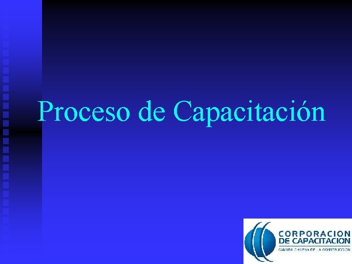 Proceso de Capacitación 