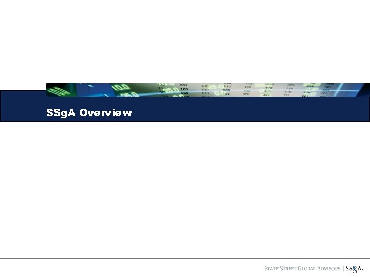 SSg. A Overview 