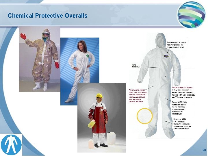 Chemical Protective Overalls 26 