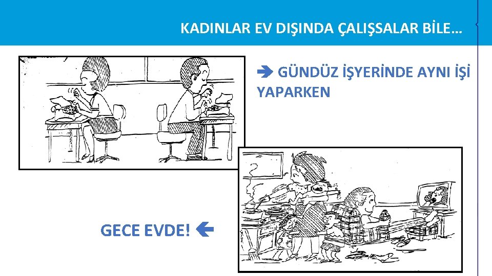 KADINLAR EV DIŞINDA ÇALIŞSALAR BİLE… GÜNDÜZ İŞYERİNDE AYNI İŞİ YAPARKEN GECE EVDE! KADINLAR EV DIŞINDA ÇALIŞSALAR BİLE… GÜNDÜZ İŞYERİNDE AYNI İŞİ YAPARKEN GECE EVDE!
