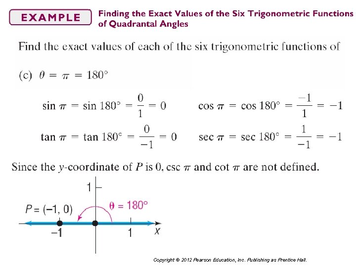 Copyright © 2012 Pearson Education, Inc. Publishing as Prentice Hall. 