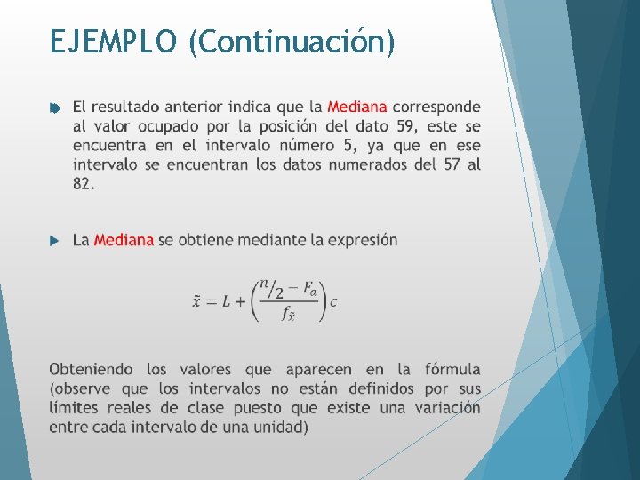 EJEMPLO (Continuación) 