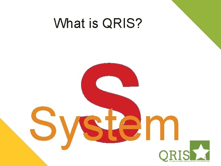 What is QRIS? S System 10 