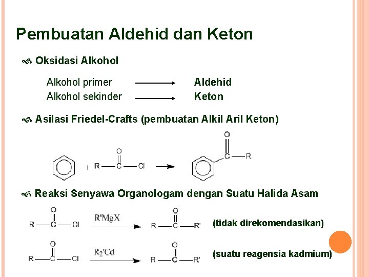 Aldehid Dan Keton Tim Dosen Kimia Dasar Ii