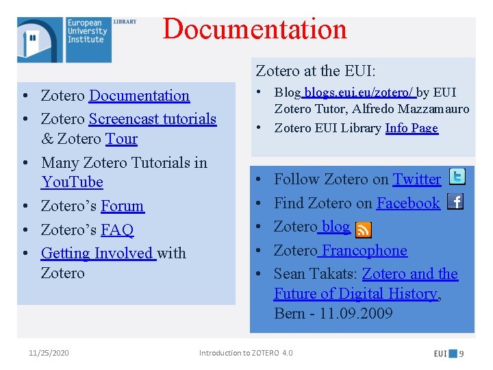 Introduction to ZOTERO 4 0 standalone MozillaFirefox version