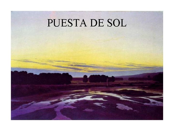 PUESTA DE SOL 