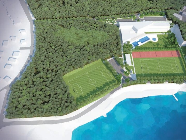 Sportsko – hotelski dio VIZUALIZACIJA Sportsko – hotelski dio VIZUALIZACIJA