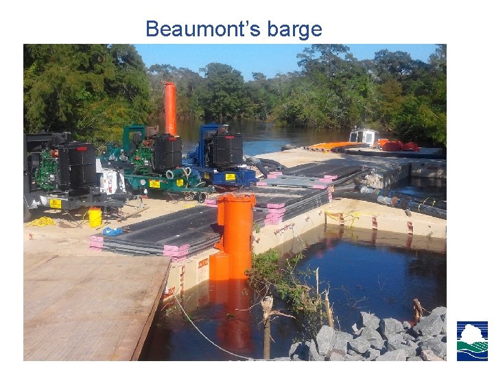 Beaumont’s barge Beaumont’s barge