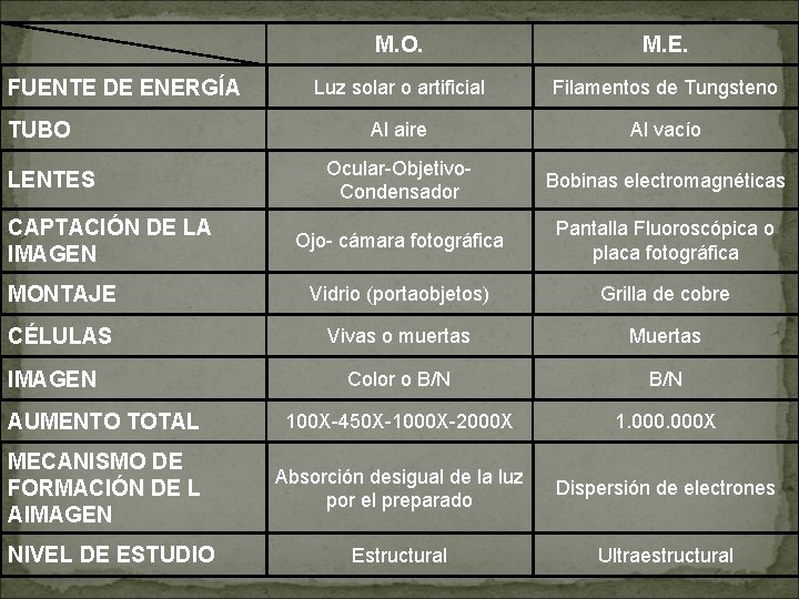 M. O. M. E. Luz solar o artificial Filamentos de Tungsteno Al aire Al