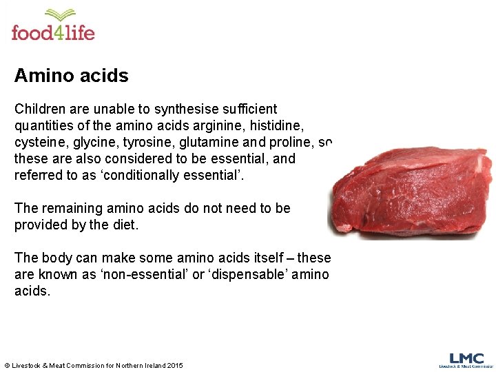 Amino acids Children are unable to synthesise sufficient quantities of the amino acids arginine, Amino acids Children are unable to synthesise sufficient quantities of the amino acids arginine,