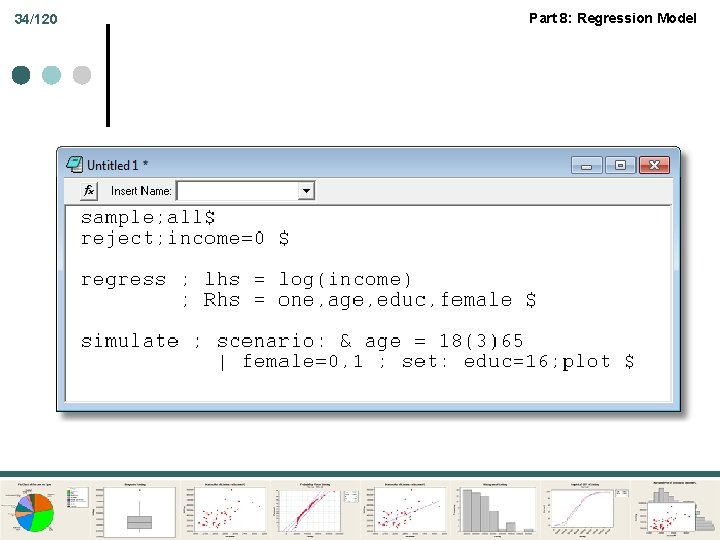 34/120 Part 8: Regression Model 