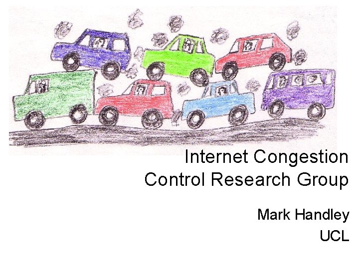 Internet Congestion Control Research Group Mark Handley UCL 