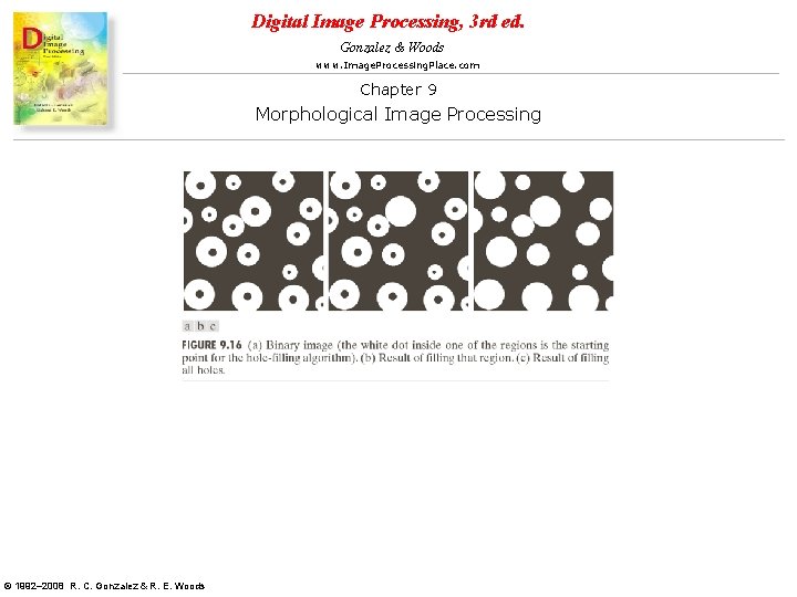 Digital Image Processing, 3 rd ed. Gonzalez & Woods www. Image. Processing. Place. com