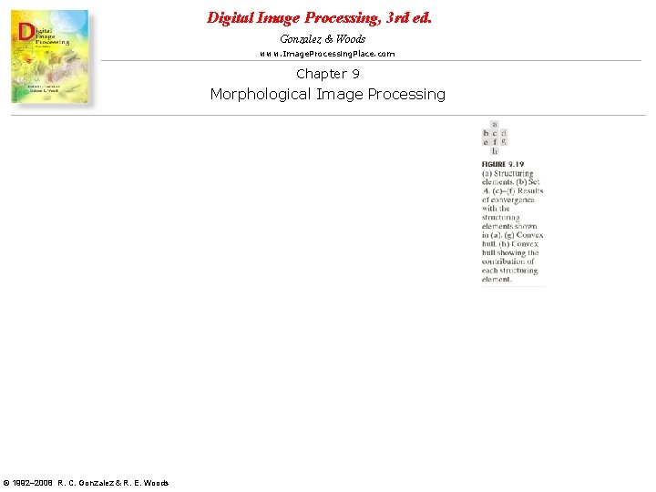 Digital Image Processing, 3 rd ed. Gonzalez & Woods www. Image. Processing. Place. com