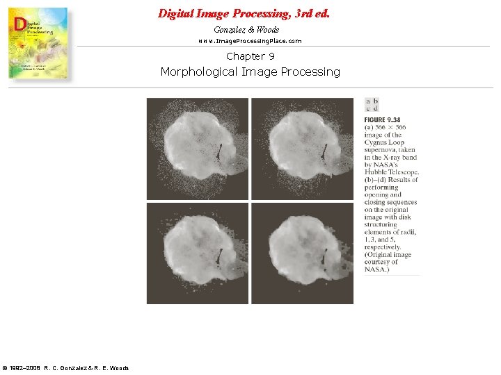 Digital Image Processing, 3 rd ed. Gonzalez & Woods www. Image. Processing. Place. com