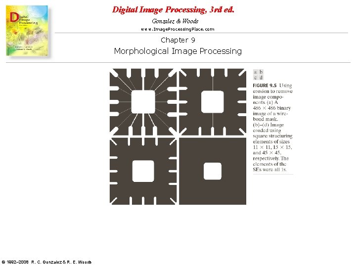 Digital Image Processing, 3 rd ed. Gonzalez & Woods www. Image. Processing. Place. com