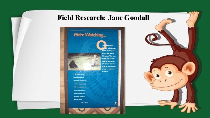 Field Research: Jane Goodall 
