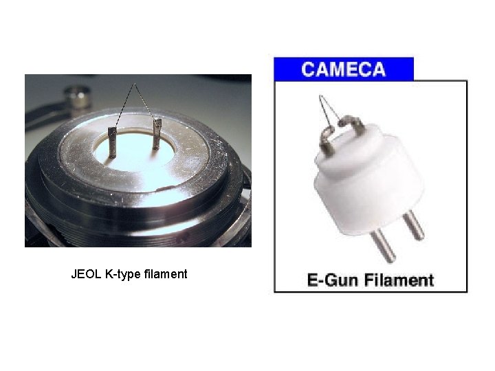 JEOL K-type filament 